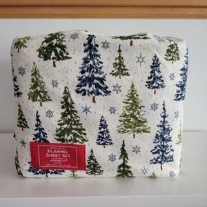 Eddie Bauer Home flannel sheet set, NWT